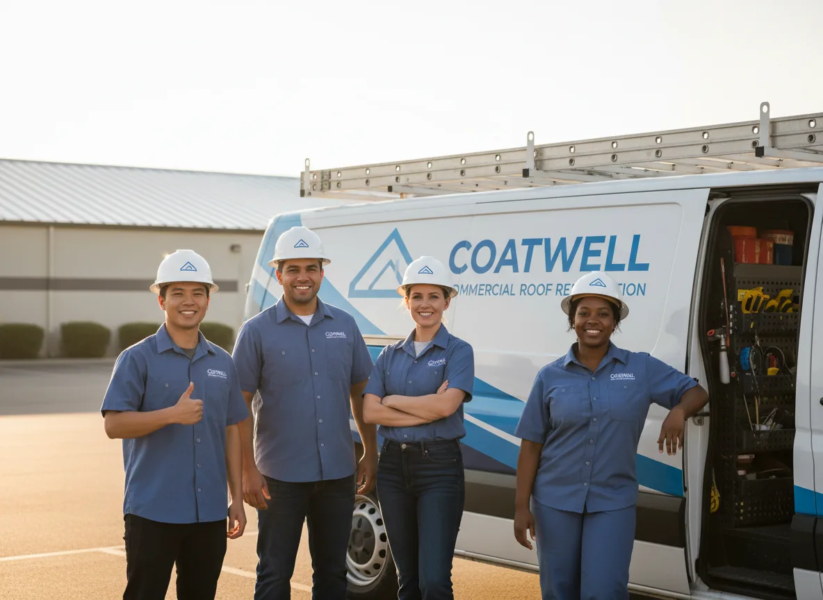Commercial roof coating company in Vandemere, NC